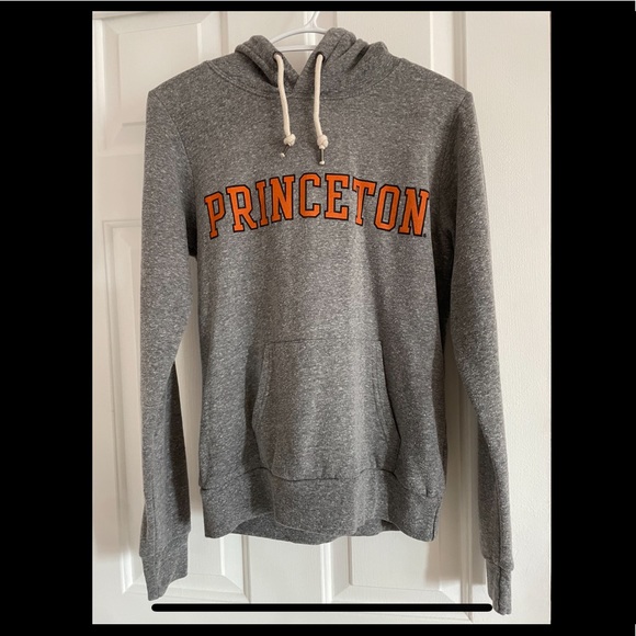 Small Grey Princeton University Hoodie Ladies - Picture 2 of 4